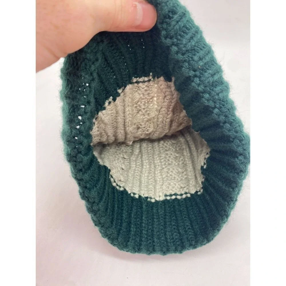 New York Jets Knit toboggan Womens NFL Grey Sport Beanie Winter Ski Football NEW